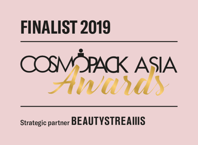 入圍2019 香港美妝包材專業大獎